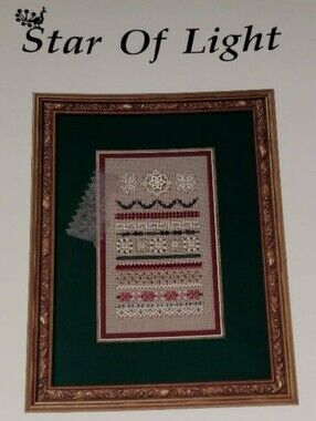 Rare Just Nan "Star Of Light" Cross-Stitch Pattern